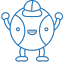 Sky event Mascot Icon Sky event Mascot Icon